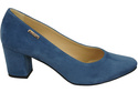 Dámská obuv Blue Suede Natural Leather pumps 106 ElitaBut