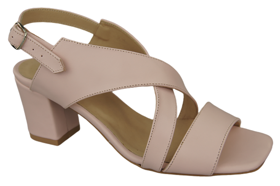 Dámská obuv Sandály Powder Pink Natural Leather 149 ElitaBut