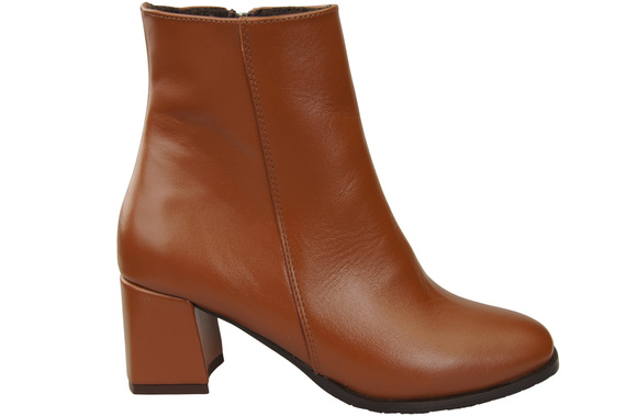 Obuv Dámské boty Hnědé pro Zimní přírodní kůže 214 Z ElitaBut