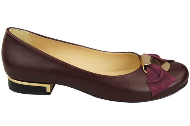 Dámské baleríny Natural Leather 894 ElitaBut