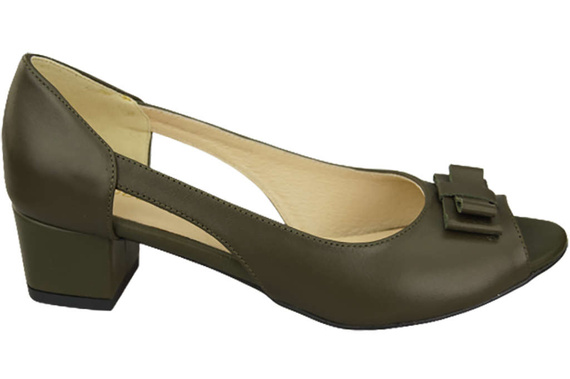 Dámská obuv Olive Leather Sandals 145 ElitaBut