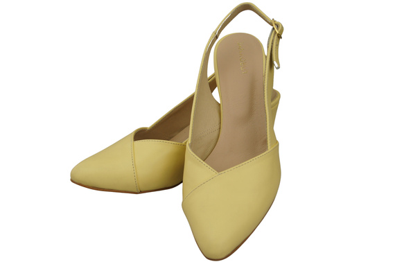 Dámská obuv Banana Stiletto Sandály z přírodní kůže 217 ElitaBut