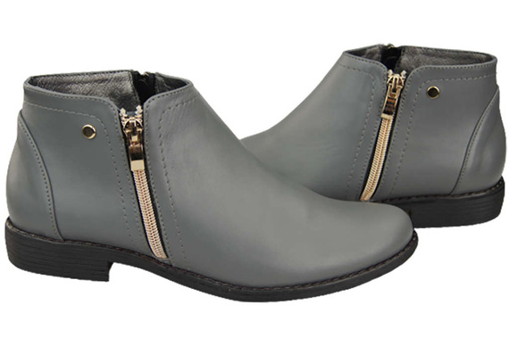 Dámská obuv Dámské boty Ash zateplené přírodní kůže 872 Z Elitabut