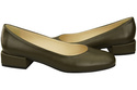 Pohodlná dámská obuv Olive Flat pumps Natural leather 204 ElitaBut