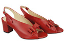 Dámská obuv Sandály Red Faced Leather 148 L ElitaBut