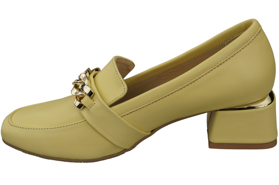 Dámská obuv Banana with Embellished Chain Dámské vlněné sandály Přírodní kůže 193 ElitaBut