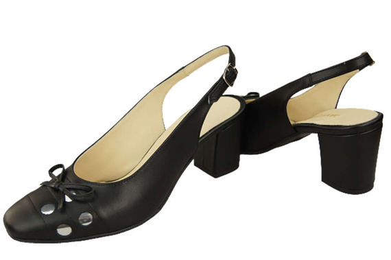 Dámská obuv Sandály Černá přírodní kůže 167 ElitaBut