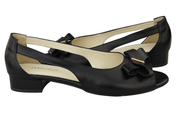 Obuv Dámské sandály Černá přírodní kůže 994 ElitaBut