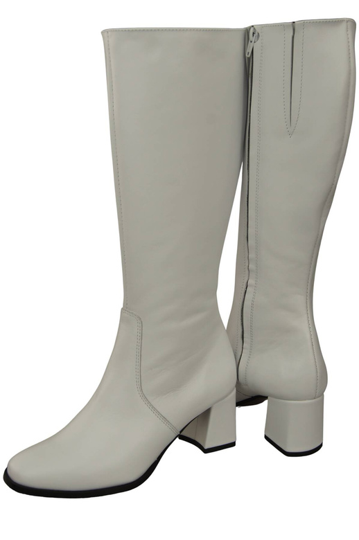 Pohodlná dámská obuv na nízkém podpatku z přírodní kůže 212 ElitaBut