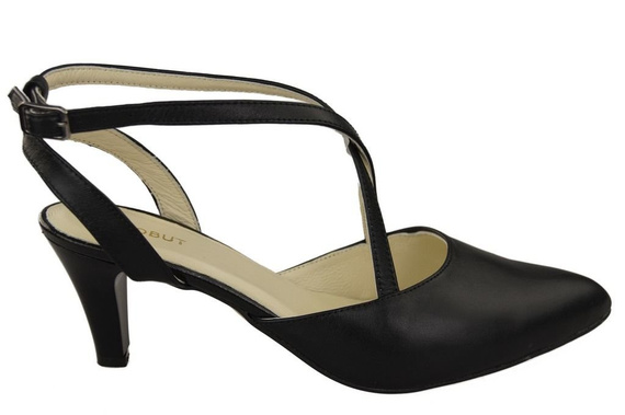 Dámská obuv Sandály Černá přírodní kůže 129 ElitaBut