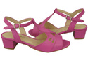 Dámská obuv Sandály Fuchsia Přírodní kůže 169 ElitaBut