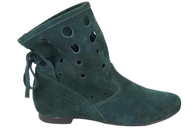 Obuv Dámské kozačky z přírodní kůže Malachite 160 ElitaBut