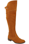 Dámská obuv Red Muskegon Vysoké kozačky nad kolena z přírodní kůže Velour 154 ElitaBut