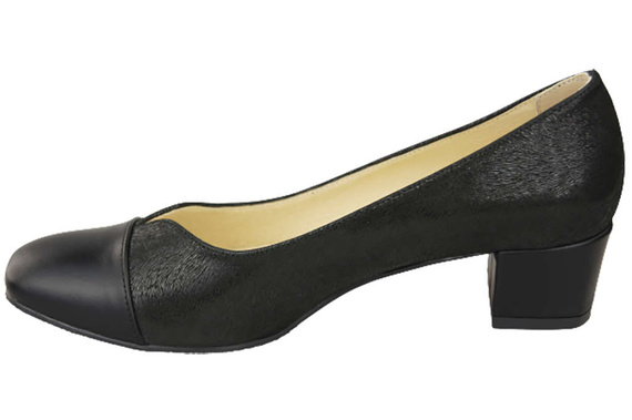 Dámská obuv Lodičky z přírodní kůže 164 Black ElitaBut