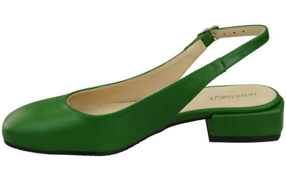 Dámské sandály na plochém podpatku z přírodní kůže 206 ElitaBut