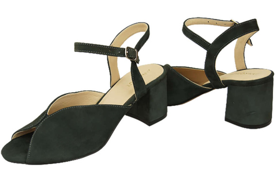 Dámská obuv Sandály Graphite leather Suede 185 ElitaBut