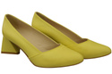 Dámské Lodičky Lemon Pravá Kůže Špičatá Špička Podpatek ElitaBut 221