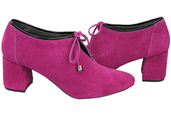 Dámská obuv Purple Velour přírodní kůže 183 ElitaBut