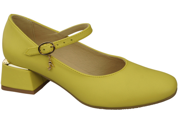 Dámská obuv Lemon leather strap pumps 202 ElitaBut