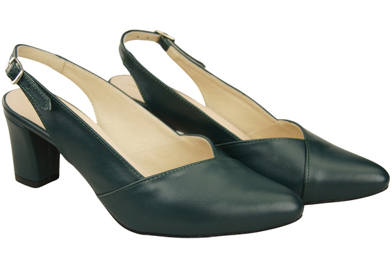 Dámská obuv Stiletto Sandály Malachite Přírodní kůže 217 ElitaBut