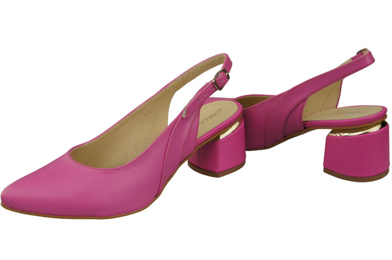 Dámská obuv Sandály Fuchsia Přírodní kůže 196 ElitaBut