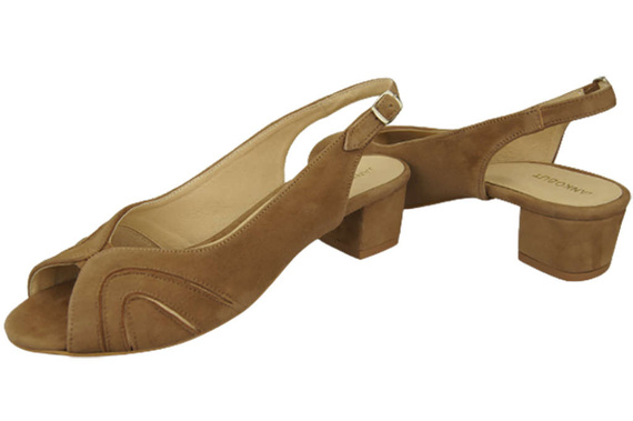 Dámská obuv Sandály semišové Olive 991 ElitaBut