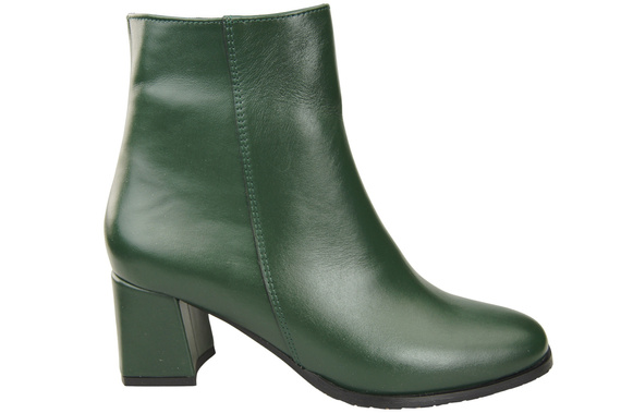 Obuv Dámské boty Emerald Green for Zimní přírodní kůže 214 Z ElitaBut