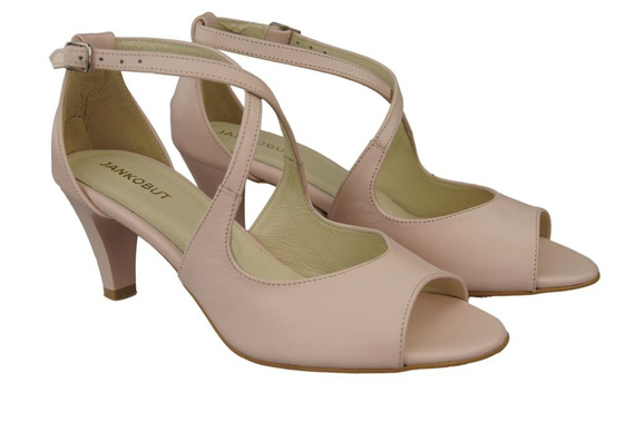 Dámská obuv Sandály Růžová přírodní kůže 115 ElitaBut