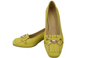 Dámská obuv Lemon Embellished Tassel pumps Přírodní kůže 195 ElitaBut