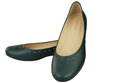 Dámské pohodlné baleríny z přírodní kůže Malachite 162 ElitaBut