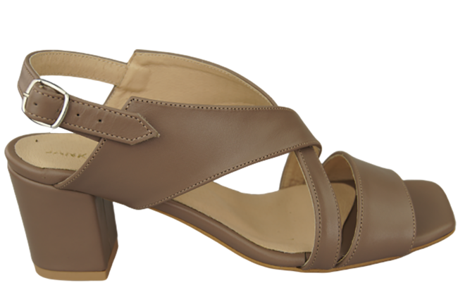 Dámská obuv Sandály Cappuccino Přírodní kůže 149 ElitaBut