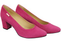 Dámská obuv Purple Natural Leather Suede pumps 106 ElitaBut