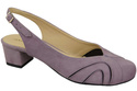 Dámská obuv Přírodní kůže Semišové sandály Lila 842 Z ElitaBut