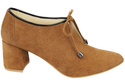 Dámská obuv Caramel Natural Velour Leather 183 ElitaBut