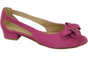 Dámské sandály Fuchsia Natural Suede Leather 994 Z Kombinace stylu a pohodlí ElitaBut