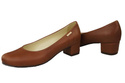 Dámská obuv Natural leather 116 Brown ElitaBut