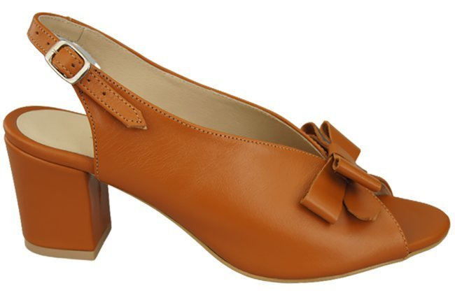 Dámská obuv Sandály z pravé kůže červené 148 L ElitaBut