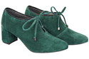 Dámské boty Boty Malachite Natural Velour Leather 183 ElitaBut
