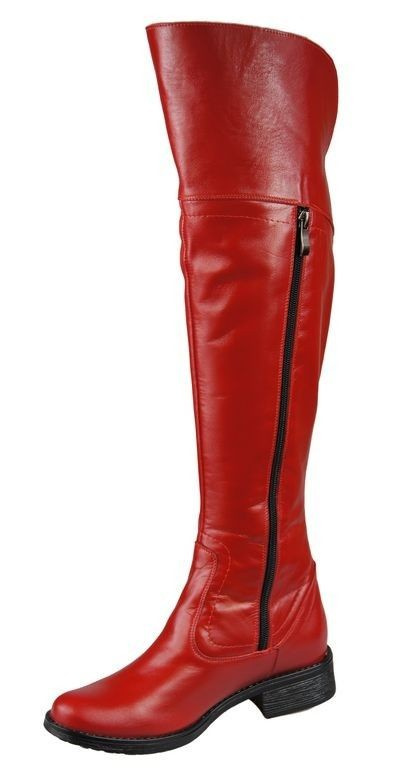 Dámské boty Red Musketeers High over the knee natural leather 638 ElitaBut