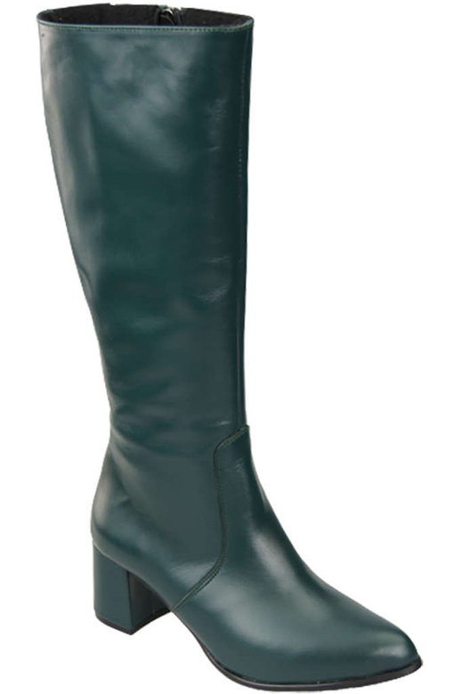 Dámské kozačky Classic z přírodní kůže Malachite 175 ElitaBut