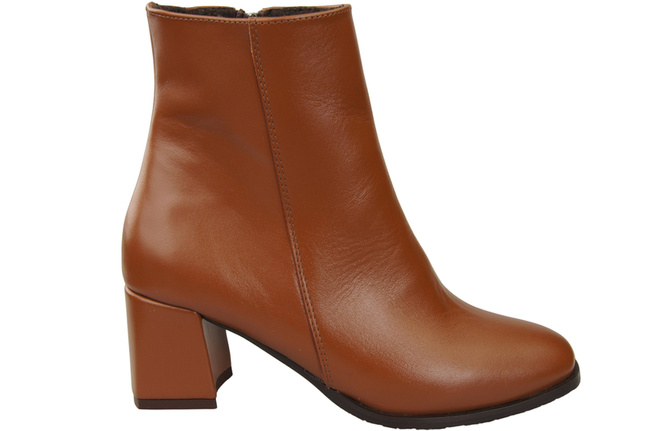 Obuv Dámské boty Hnědé pro Zimní přírodní kůže 214 Z ElitaBut