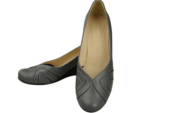 Boty na kotníku Ash Dámské lodičky z přírodní kůže 828 ElitaBut