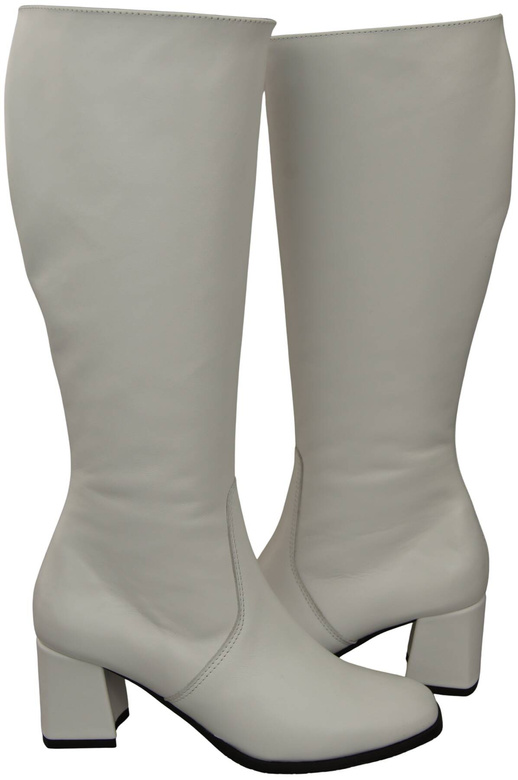 Pohodlná dámská obuv na nízkém podpatku z přírodní kůže 212 ElitaBut