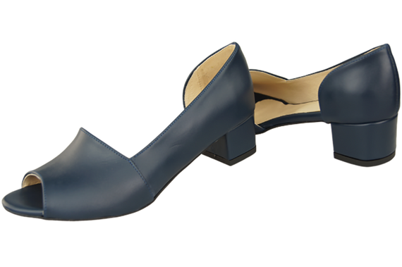 Dámská obuv Sandály Navy Blue Natural Leather 147 ElitaBut