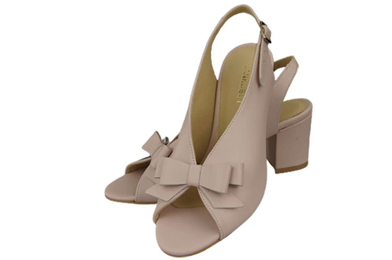 Dámská obuv Sandály Pink Powder natural leather Faced 148 L ElitaBut