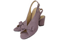 Dámská obuv Sandály Lila přírodní kůže Semiš 148 ElitaBut