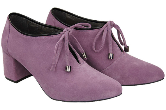 Dámská obuv Lila boty Natural leather velour 183 ElitaBut