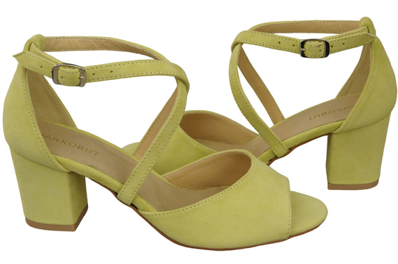 Dámská obuv Sandály Banana Natural Leather Suede 111 ElitaBut