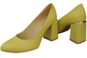 Dámská obuv Lemon leather pumps 179 ElitaBut