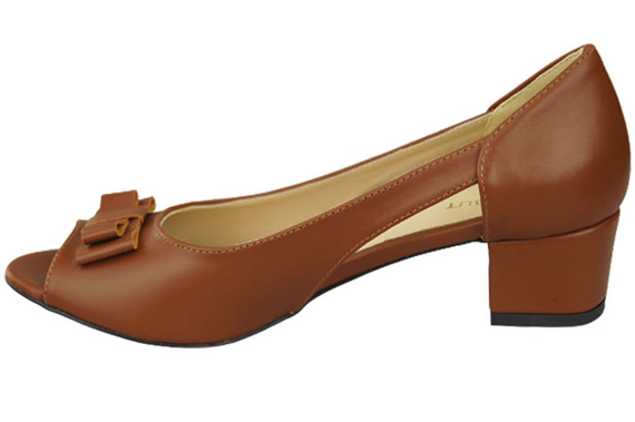 Dámská obuv Sandály Hnědá přírodní kůže 145 ElitaBut